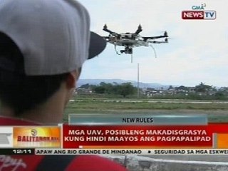 BT: CAAP, bumabalangkas na ng mga regulasyon sa pagpapalipad ng mga UAV
