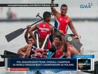 Saksi: Phl Dragon Boat Team, overall champion sa World Dragon Boat Championship sa Poland