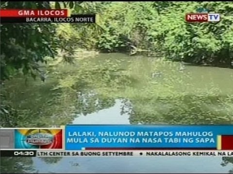 Lalaki sa Ilocos Norte, nalunod matapos mahulog mula sa duyan na nasa tabi ng sapa
