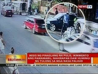 BT: Misis ng pinaslang na pulis, ikinwento ang pamamaril