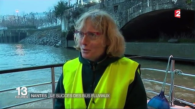 Nantes : le succès des bus fluviaux