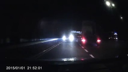 M6 crash 22 12 2016