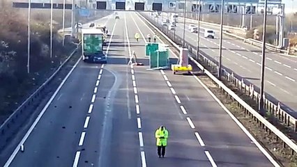 Serious crash on the M6