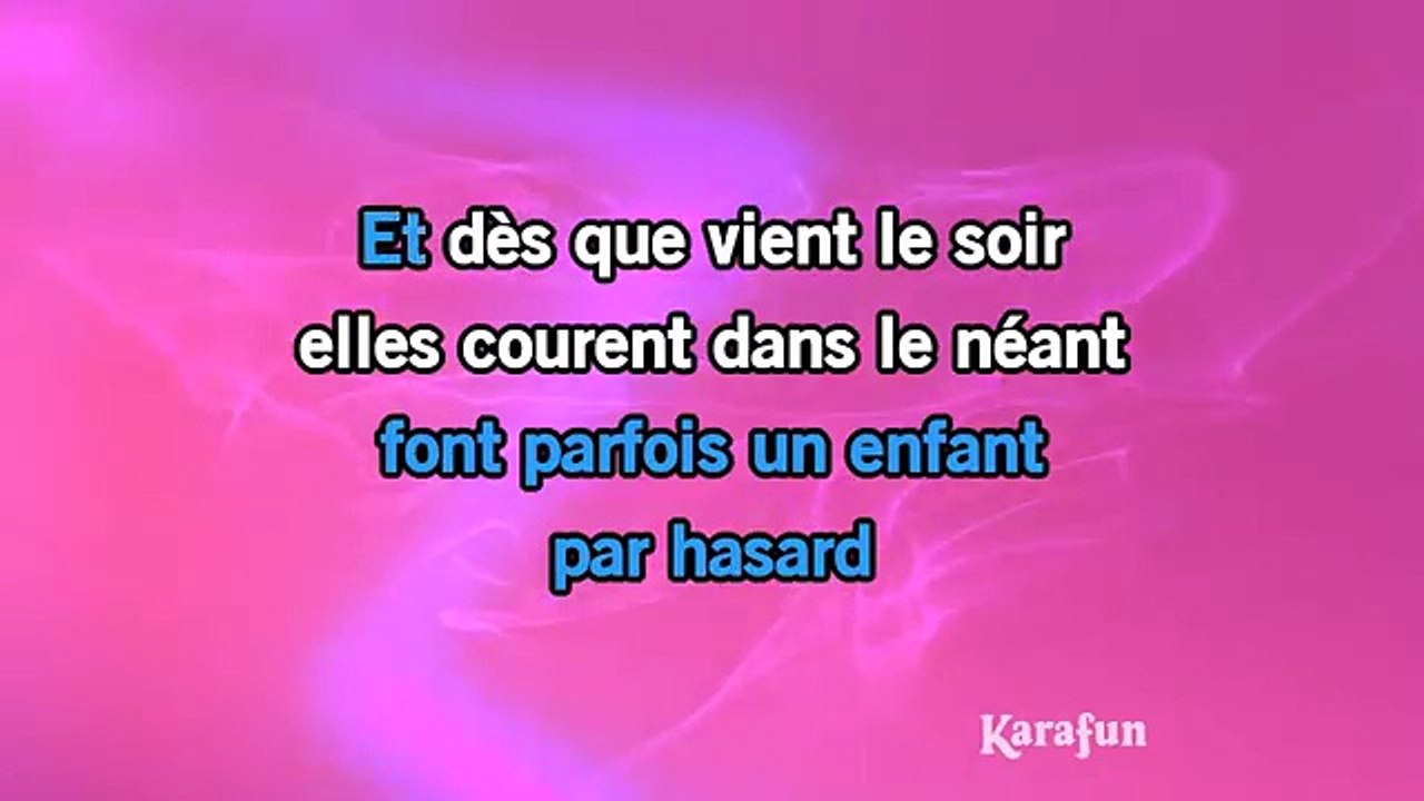 Patrick Juvet - Où sont les femmes KARAOKE / INSTRUMENTAL