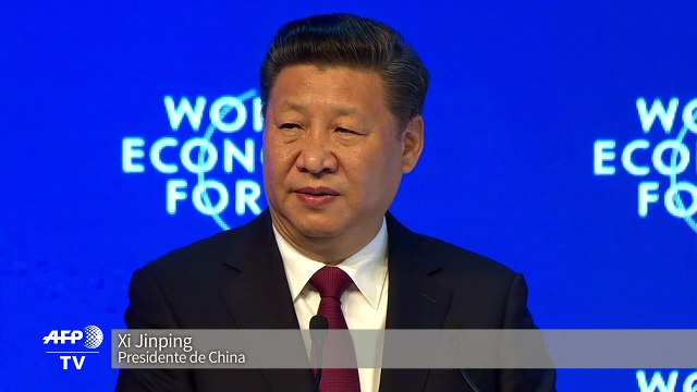 China defiende globalización y libre comercio en Davos