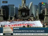 Siguen las protestas en México por el gasolinazo