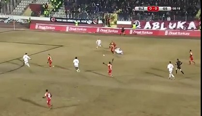 Lukas Podolski Goal - Elazığspor vs Galatasaray 0-1    17.01.2017
