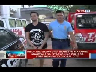 Billy Joe Crawford, inaresto matapos magwala sa istasyon ng pulis sa Fort Bonifacio Global City