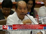 Palasyo, tumangging magkumento sa mungkahing 'Question Hour' ni Sen. Santiago