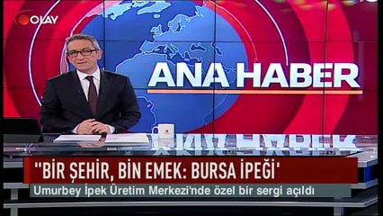 Bursa'nın simgesi ipek yeniden hayat buluyor (Haber 17 01 2017)