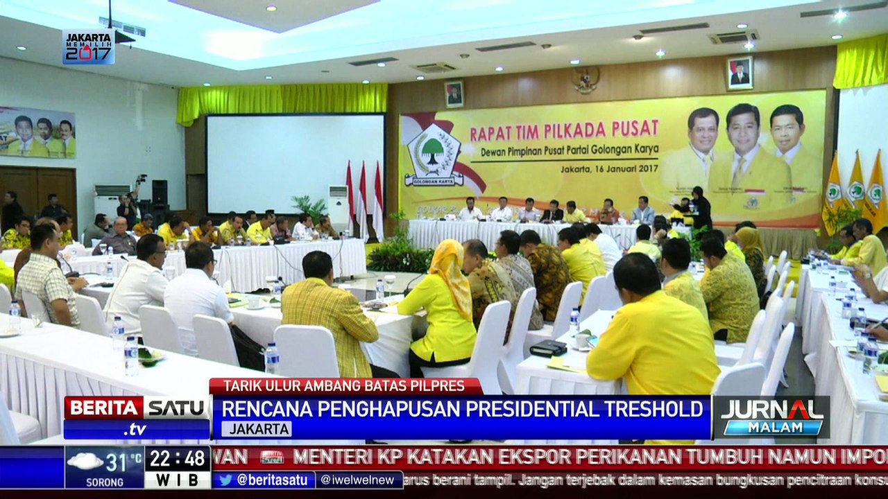 Tarik Ulur Ambang Batas Pilpres