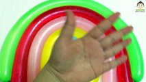 Rainbow Water Balloons Compilation Learn Colors with Finger Family Song for Kids Popping Balloons