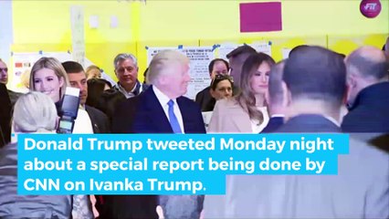 Donald Trump accidentally tweeted to the wrong Ivanka