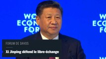 Davos : le président chinois défend le libre-échange face au protectionnisme de Trump