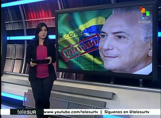 Michel Temer delimita su proyecto neoliberal para Brasi