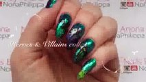Disney Heroes & Villains Collab With Sarah R Maleficent Nails