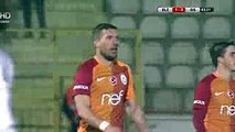 Timur Özgöz Penalty Goal  - Elazığspor 1-3 Galatasaray  17.01.2017