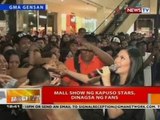 BT: Mall show ng Kapuso stars, dinagsa ng fans