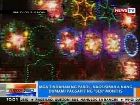 NTG: Mga tindahan ng parol, nagsisimula nang dumami pagsapit ng 'Ber' months