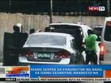 NTG: Isang suspek sa panunutok ng baril sa isang sasakyan sa EDSA-Ortigas, naaresto na