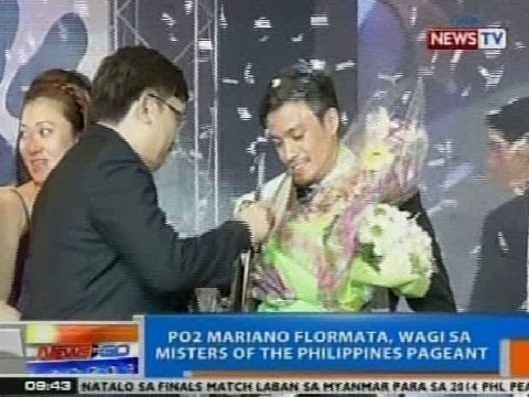 NTG: P02 Mariano Flormata, wagi sa Misters of the PHL Pageant