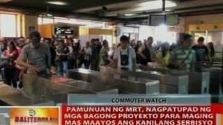 BT: Pamunuan ng MRT, nagpatupad ng mga bagong proyekto para maging maayos ang kanilang serbisyo