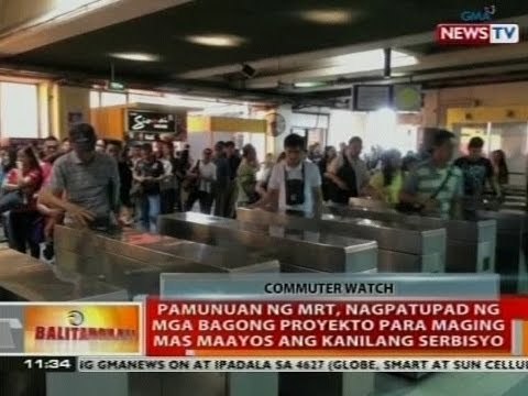 BT: Pamunuan ng MRT, nagpatupad ng mga bagong proyekto para maging maayos ang kanilang serbisyo
