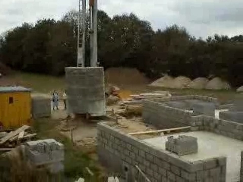 Dalle coulée!