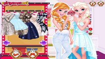 Frozen Anna and Elsa Girls Night Out - Cartoon Video Games For Girls