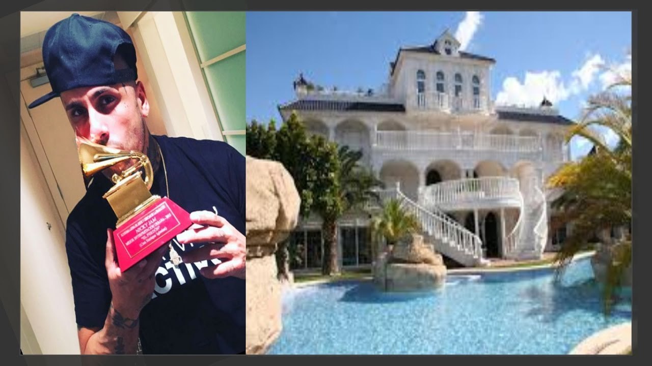El estilo de vida de Nicky Jam en un video - Nicky Jam Enseña su mansion Entera