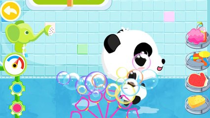Baby Pandas Bath Time Panda - Educational Game for Children