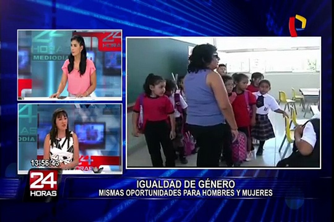 Minedu: “igualdad de género es promover las mismas oportunidades para hombres y mujeres”