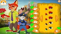 Disney Zootopia Nick Wilde & Judy Hopps Modern Fashion Dress Up Game For Kids