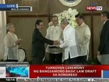 NTVL: Turnover ceremony ng Bangsamoro Basic Law draft sa Kongreso