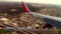 Afternoon Sunset Landing At Dallas Love Field (DAL)- Southwest Airlines (HD)