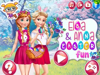 Permainan Frozen Elsa and Anna Easter Fun-Play Games Beku Elsa dan Anna Easter Fun