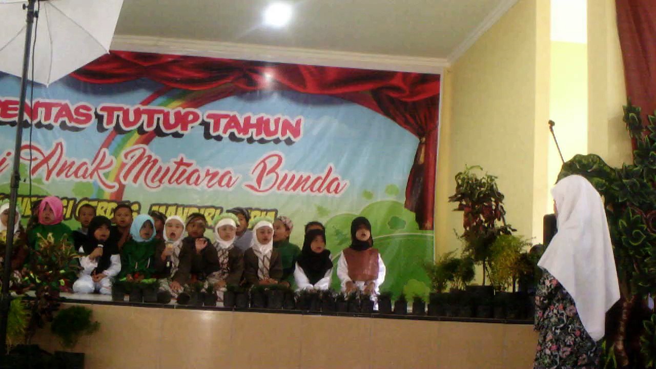 Hapalan 1 tercapai Pentas Tutup Tahun Anak TK dan Paud