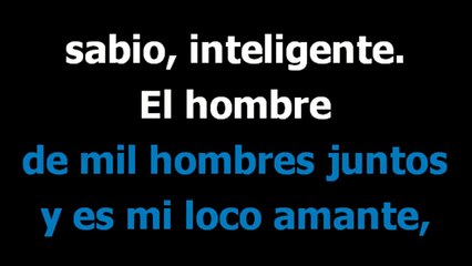 El hombre que yo amo - La sonora de margarita - Karaoke - Letra