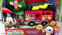 Дисней клуб Микки Мауса спасти день пожарная машина Микки Мауса на канале Nickelodeon Bubble гуппи