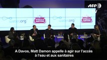 Matt Damon appelle à agir sur l’accès à l’eau et aux sanitaires