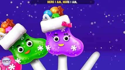 Christmas socks cake pop finger family songs | Finger Family Songs