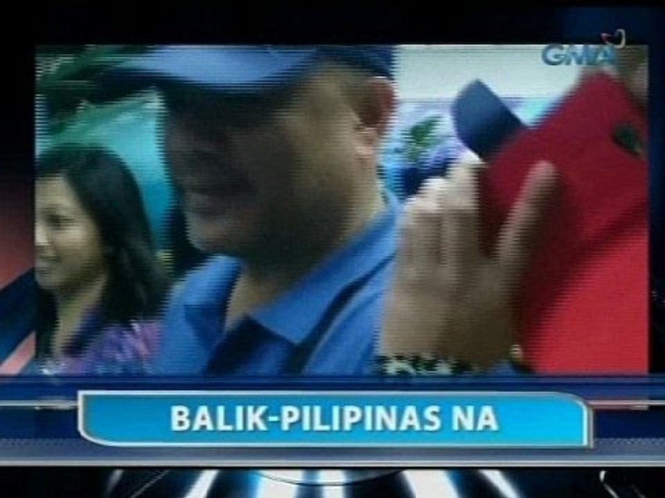 Saksi: Pinoy na nagbitiw bilang Chief of Staff ng UN Peacekeepers sa Golan Heights, balik-bansa