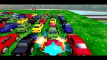 BROTHERS HULK Colors SMASH CARS PARTY + Finger Family & Wheels On The Bus Nursery Rhymes Songs