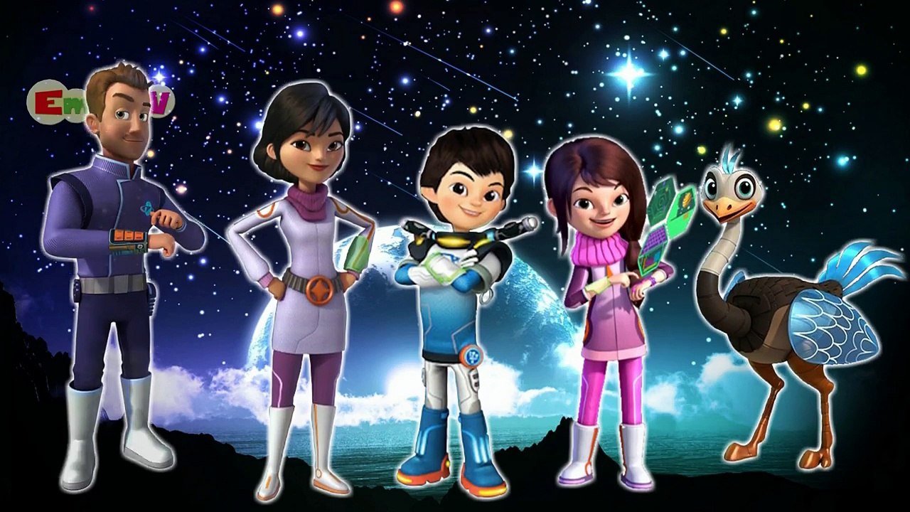 Miles from Tomorrowland Finger Family Nursery Rhymes Lyrics