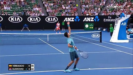 Avustralya Açık: Novak Djokovic - Fernando Verdasco (Özet)