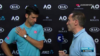 Djokovic: ''Evimde gibi hissediyorum''