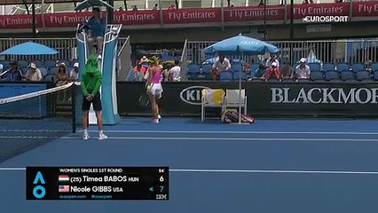 Avustralya Açık: Timea Babos - Nicole Gibbs (Özet)