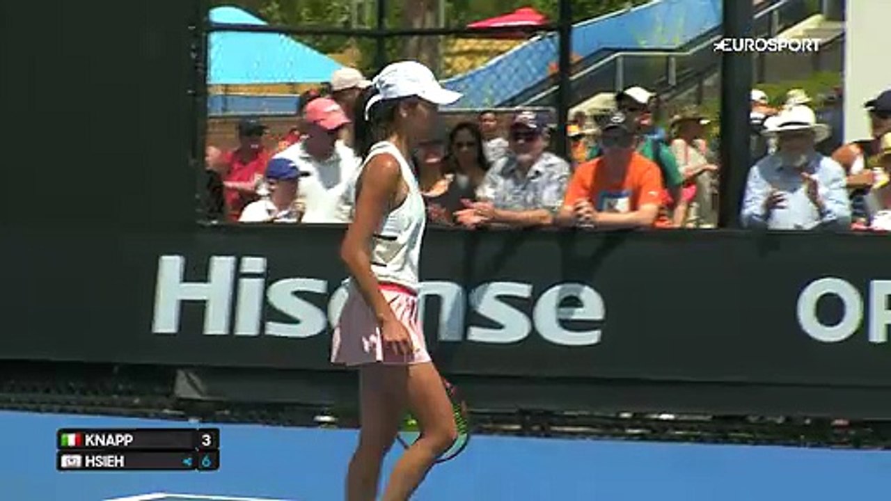 Avustralya Açık: Karin Knapp - Su-Wei Hsieh (Özet)