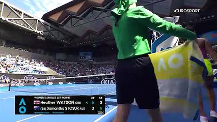 Avustralya Açık: Heather Watson - Samantha Stosur (Özet)