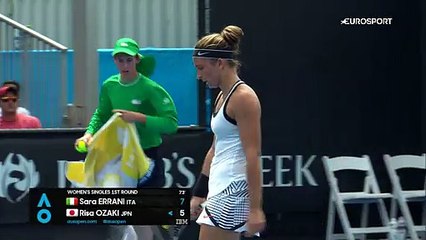 Avustralya Açık: Sara Errani - Risa Ozaki (Özet)